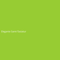 Elegante Samt-Tastatur