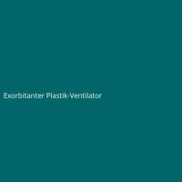 Exorbitanter Plastik-Ventilator