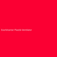 Exorbitanter Plastik-Ventilator