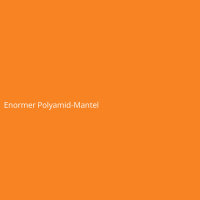 Enormer Polyamid-Mantel