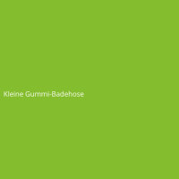 Kleine Gummi-Badehose