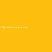 Tolles Wasser-Portemonnaie