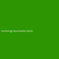 Schmierige Baumwolle-Decke