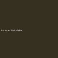 Enormer Stahl-Schal