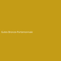 Gutes Bronze-Portemonnaie