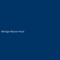 Wertige Wasser-Hose