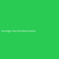 Günstiger Samt-Briefbeschwerer